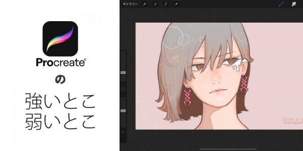 Procreateの強いところ 弱いところ レビュー しまくま制作